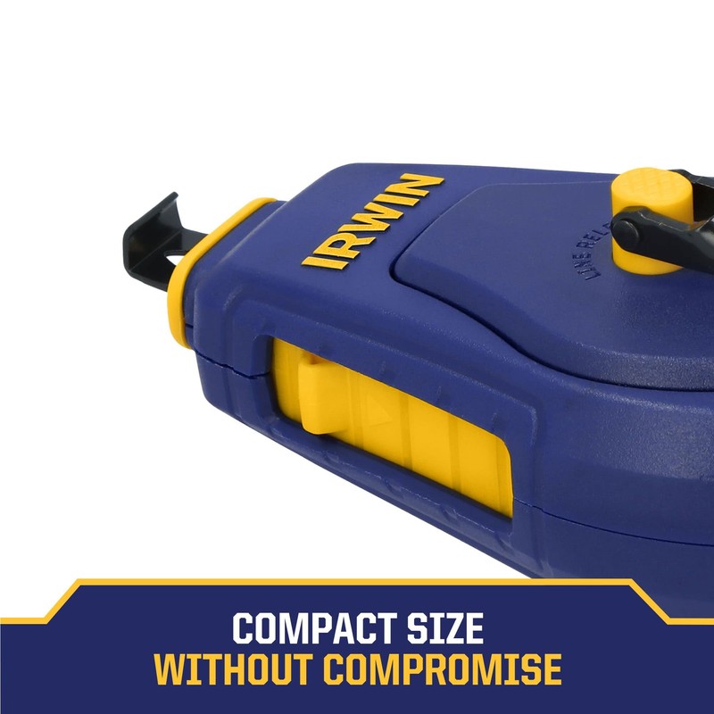 IRWIN Tools STRAIT-LINE COMPACT Chalk Reel, 30 ft. (IWHT48440)