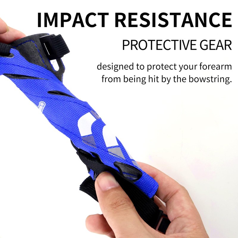 Moyujian 11.2in Long/6.7in Short Armguard Professional Competition Archery Bow Range