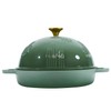 Flavehc Bread Oven Cast Iron Bread Dutch Oven with Cloche
