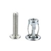 SaveSooo 8pcs Turnnut Rivet Nut Fixing Screw Petal Nut Expansion