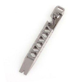 Hamans Titanium EDC Pry Bar Multi Tool Crowbar Bottle Opener Nail Puller Pocket Size EDC Multi Tool