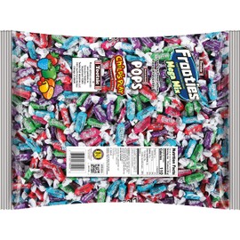 Frooties Mega Mix - 450 Pieces Assorted Fruit Flavor Chewy Candy - Over 3 lb. Bag of Bulk Treats - 50.06 oz
