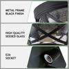 Oil-rubbed Bronze Flush Mount Ceiling Light Fixtures, 2-Light Farmhouse Porch