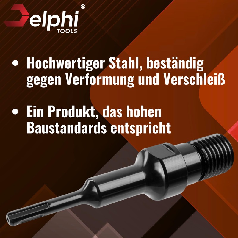 DELPHI Universal SDS Plus Adaptor 1 1/4 Inch UNC and