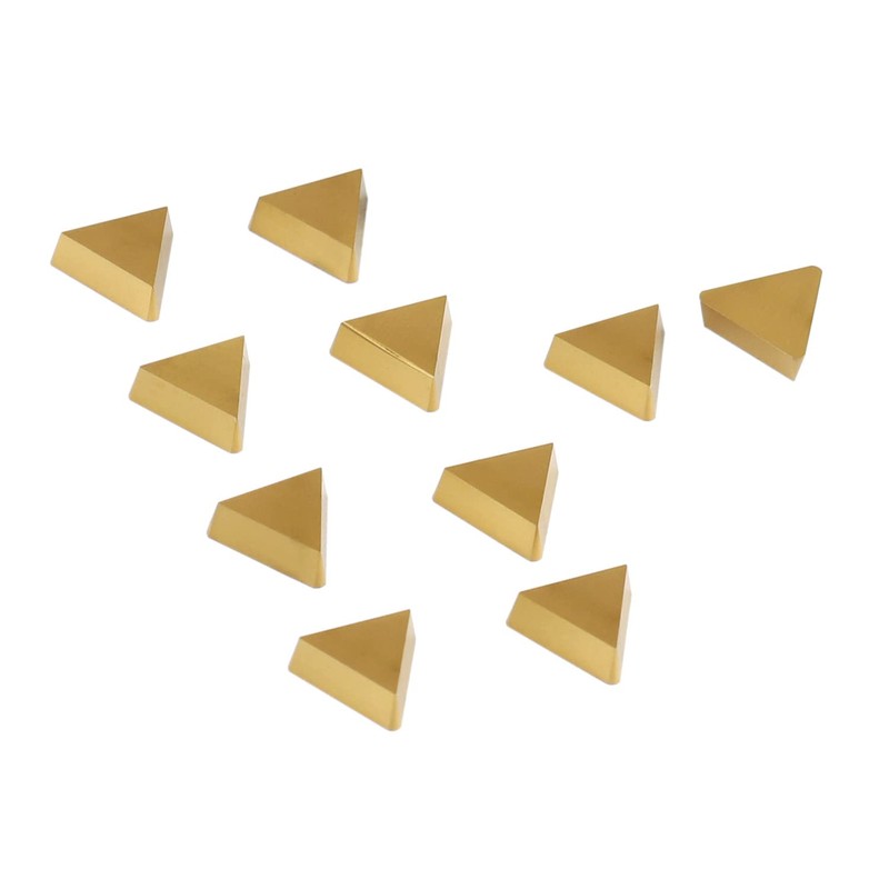 Accusize Industrial Tools Tpg221 Tin Coated Carbide Inserts, 10 Pcs/Box,