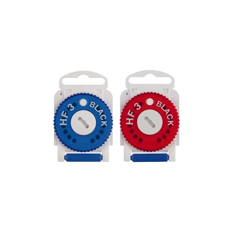 HF-3 Black Blue Cerumen Filter - Left Side HF3 Black