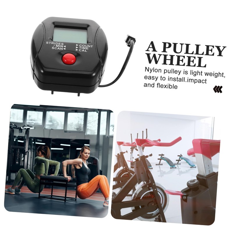 WHAMVOX Mini Stepper for Exercise with LCD Monitor Smart Memory