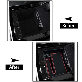Car Central Console Armrest Storage Box Glove Tray for Land Rover Range Rover Velar 2017 2018 2019 2020 2021 2022