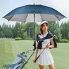 NINEMAX 62 Inch Golf Umbrella UV Protection, Large Windproof UV