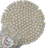 Sour Chewy Fruit Candy Balls (White Pina Colada, 2 Pound)
