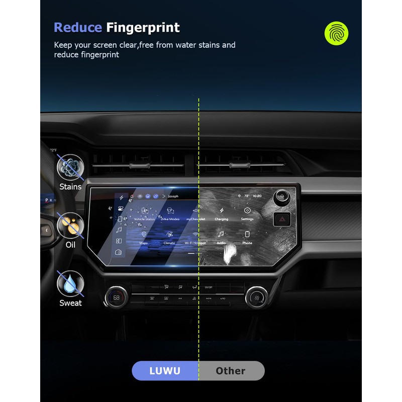 LUWU 2027 Bolt EV Screen Protector for Chevy Bolt 2027