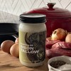 Big Crazy Buffalo Bison Tallow Cooking Oil, For Baking, Frying,