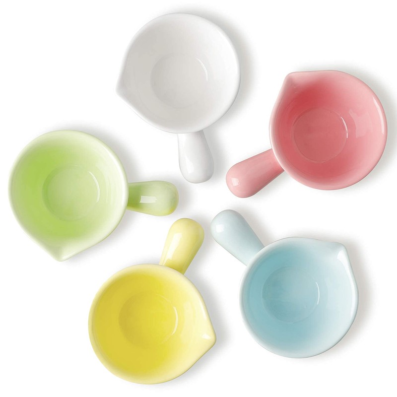 Keponbee Small Sauce Bowls 2 OZ Cute Dip Bowls Set