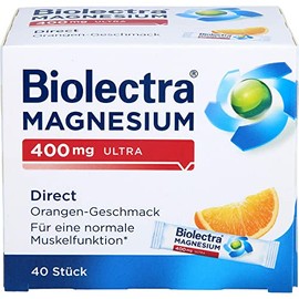 Biolectra 400 mg Direct Sticks Orange Pack of 40