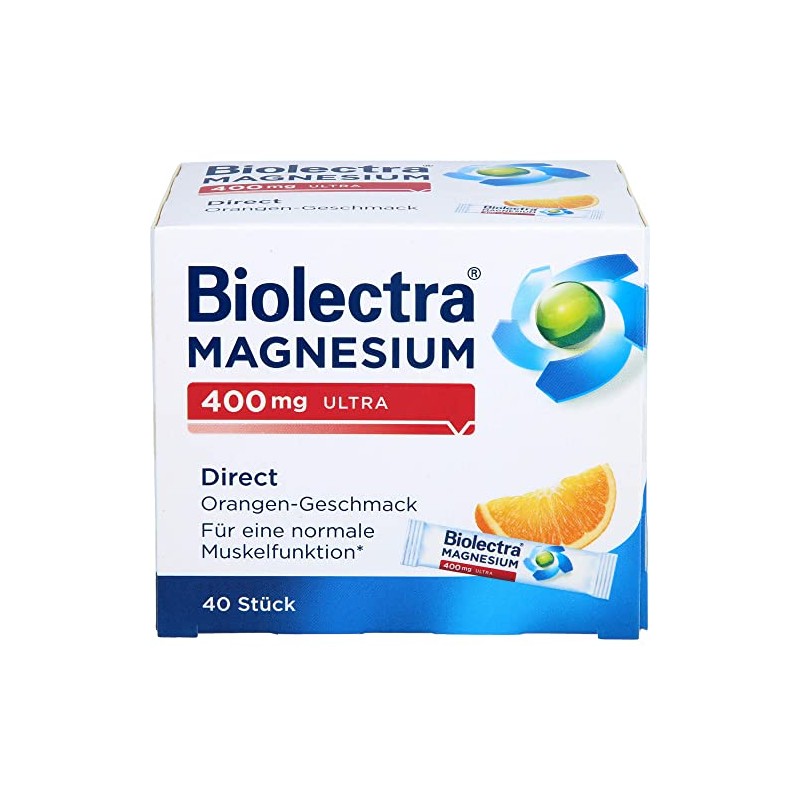 Biolectra 400 mg Direct Sticks Orange Pack of 40
