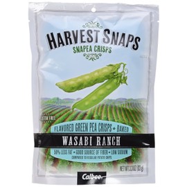 Calbee Snapea Crisps - Wasabi Ranch, 3.3 Ounce (Pack of 4)