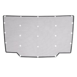 JMTAAT Front Grille Bug Screen Compatible with 2018-2024 Freightliner Cascadia A1720832014 Grill Bug Screen Shield Steel Bug Mesh Primed Black