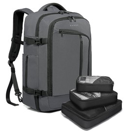 BANGE Mens Business Backpack for Work, Computer Backpacks Fits for 17.3 Inch Notebook,Convertible Weekend Backpack Briefcase for Traveling