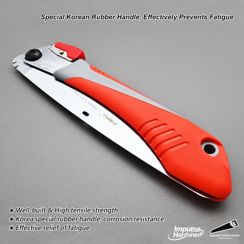 TONMA Folding Hand Saw [Made in Korea] 8" (210mm) Medium