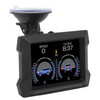 Universal Car HUD OBD2 GPS Gauge Display with Slope Meter