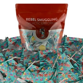 Easter Bunny Lollipops Individually Wrapped Bulk 2LB Bag by Rebel Smuggling Galactic Emporium