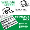 Aienxn 330PCS Snap Rings Assortment Kit, E Clips Assortment Kit