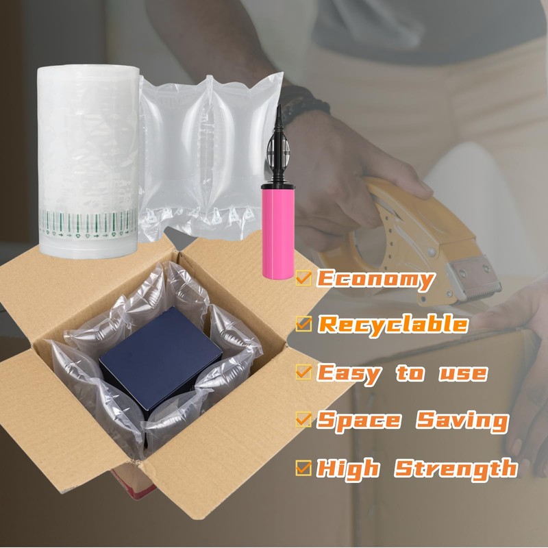 Hijelyn Air Pillows for Shipping with Pump Packaging Air Bags