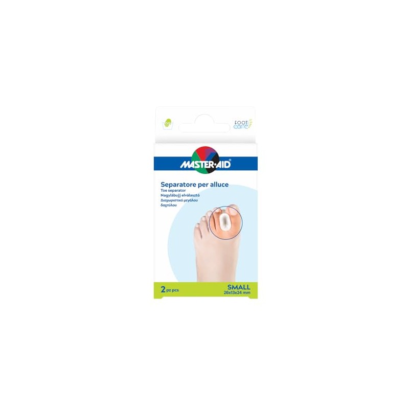 MASTER AID Footcare Alluce Valgo - Separatore Alluce - Separatore