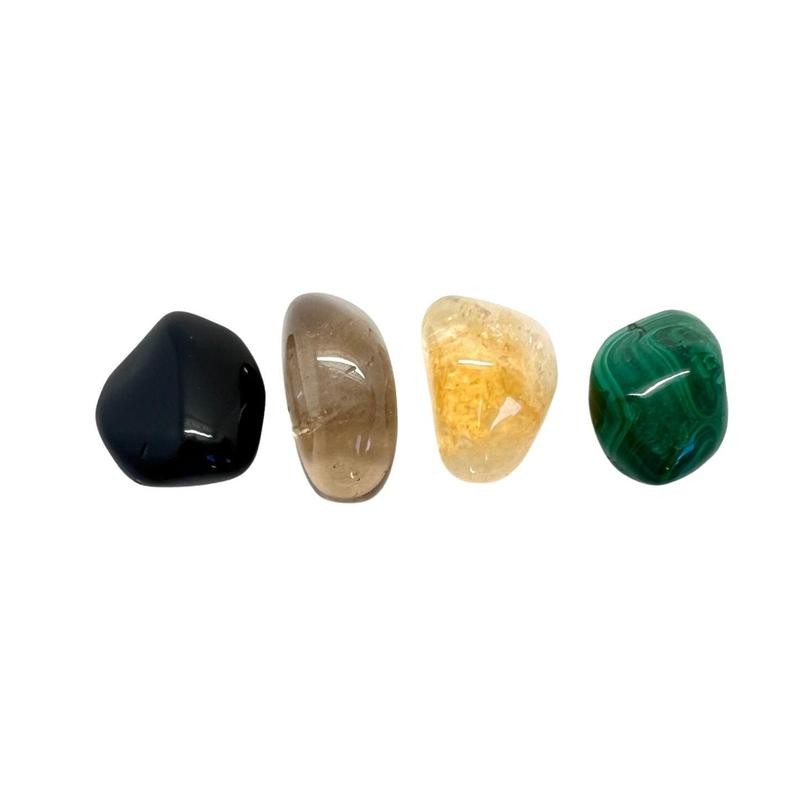 New Moon Beginnings Scorpio Tumbled Stone Set