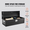 Aluminum Truck Bed Tool Box 39x13x10 Diamond Plate Design Side