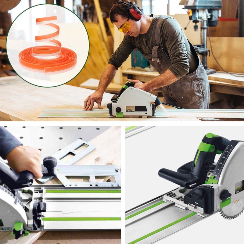 495209 track saw guide rail splinter guard fit for festool