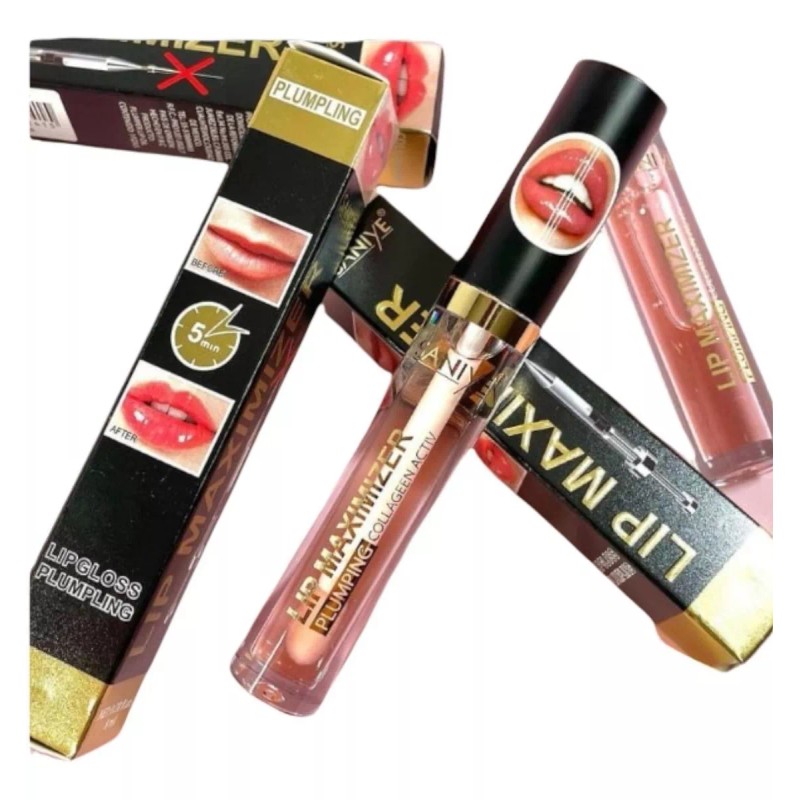 Saniye Gloss Engrosador De Labios Saniye, Con Colageno
