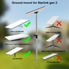 Heavy Duty Starlink Gen 3 Pole Mount - 4.6ft Height