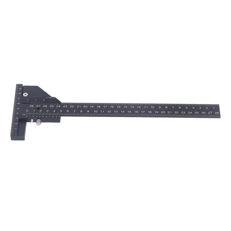 0 to 280mm T Shaped Ruler Aluminum Alloy Accurate Scale