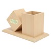 Pen Holder Alarm Clock Pen Holder Design Green Light Temperature