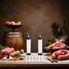 2 Set Sausage Stuffer, Homemade Manual Sausage Maker, Fast Meat