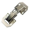 Merriway BH04920 (12 Pcs) Easy-On Kitchen Cabinet Wardrobe Hinges, Zinc