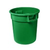 Zedfire Feed and Seed Storage Container, 10 Gallon Green Round