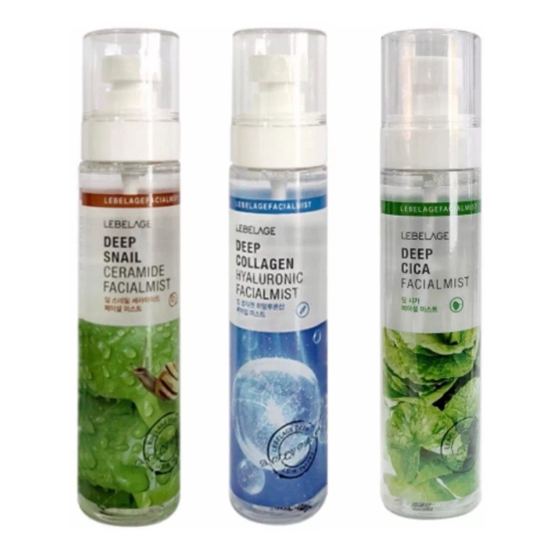 Bidameun Mist Facial Coreana Ceramida Caracol Colageno Hialuronic_2pz