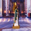 MOOCOCO Archangel Raphael Statue - 9 Inch Resin Sculpture for