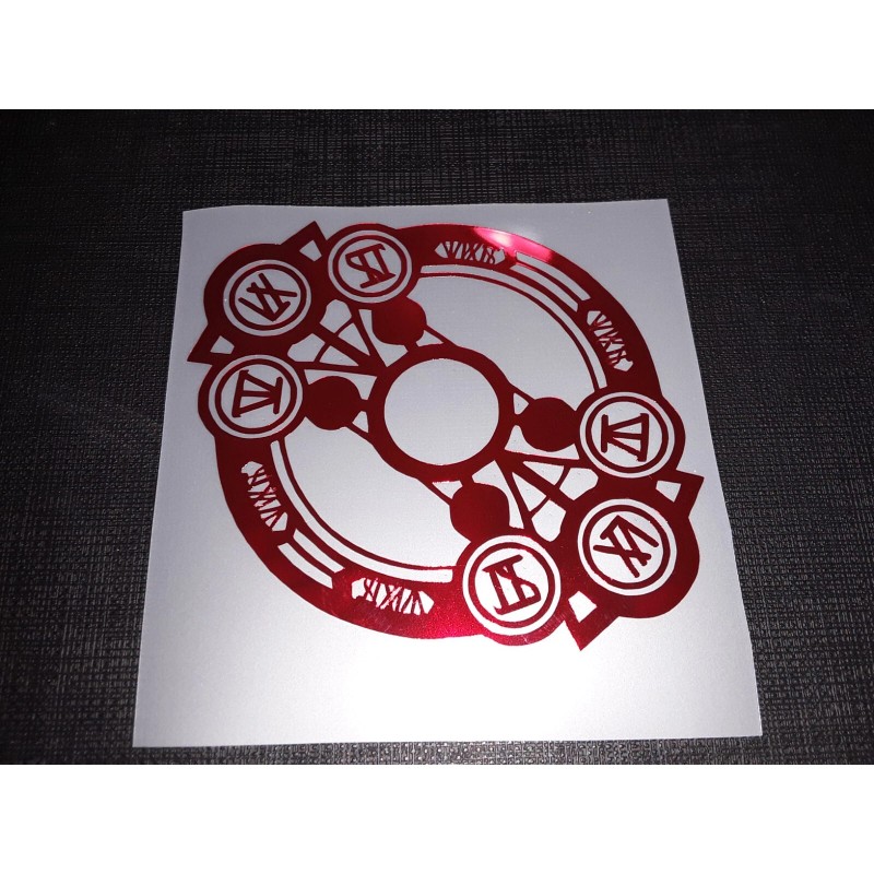 Gremory Rias High School DxD Attack Symbol Sticker Vinyl Decal