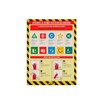 Yellow Safety - Workplace Safety Poster - Non-Lamintated, 12 x