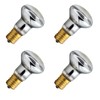 4 Pack Lava Lamp Bulb 120V R39 E17 30W Reflector