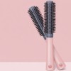 Root Volume Bangs Roll Comb Hair Dry Comb Brush, 1 Piece, Light Pink / 뿌리 볼륨 앞머리 롤 빗 헤어 드라이빗 브러쉬, 1개, 라이트 핑크