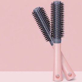 Root Volume Bangs Roll Comb Hair Dry Comb Brush, 1 Piece, Light Pink / 뿌리 볼륨 앞머리 롤 빗 헤어 드라이빗 브러쉬, 1개, 라이트 핑크