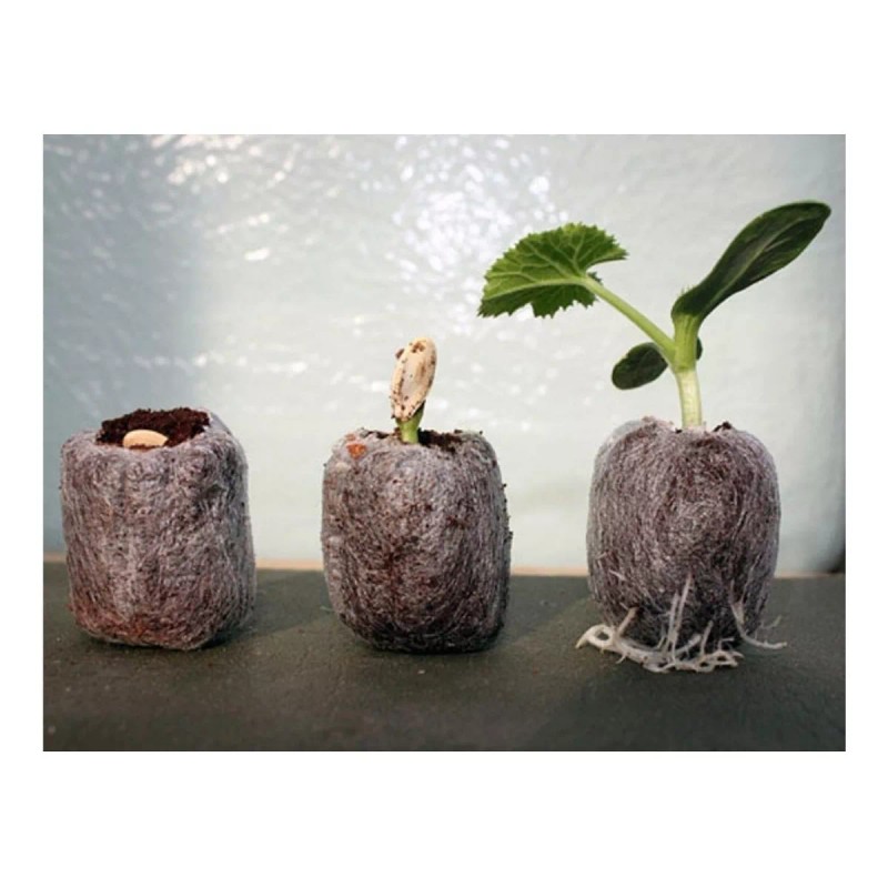 Hortaflor 1 Peat Pellet Sutrato Comprimido Germinación Peat Moss