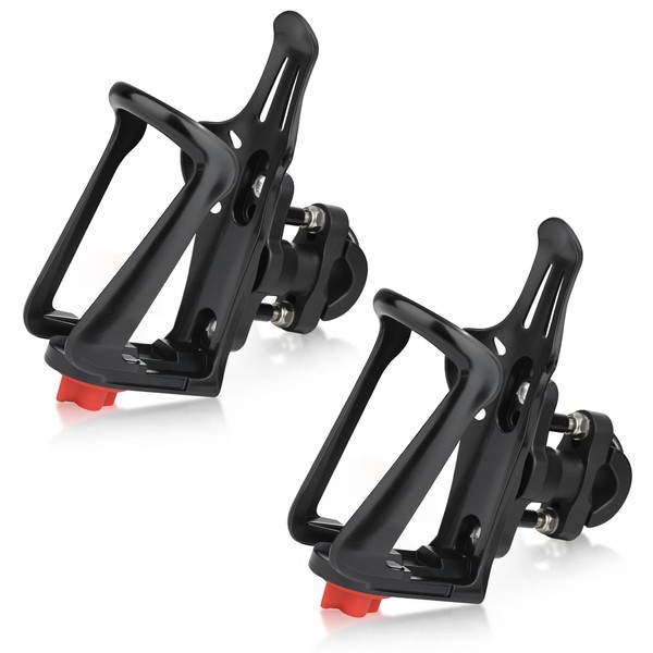2 Pcs Bike Water Bottle Cage, Drinking Bottle Cage Ultra-Light
