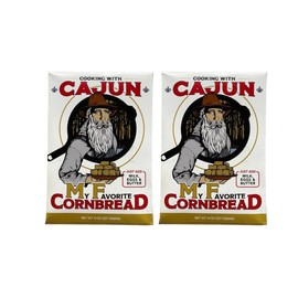 Cooking with Cajun - My Favorite Cornbread 16 oz, Pack of 2