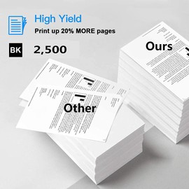 1-Pack Compatible High Yield KX-FL511 KX-FL541 KX-FL611 KX-FLM651 Laser Printer Toner Cartridge Replacement for Panasonic KX-FA83 (KXFA83) Printer Cartridge (Black)