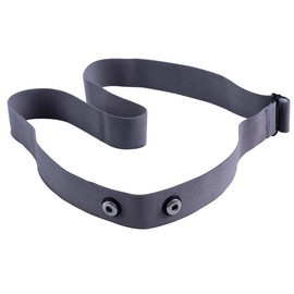 Universal Replacement Heart Rate Monitor Soft Strap Adjustable Elastic Chest Mount Belt for Polar, Garmin, Wahoo